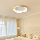 LED Ceiling Chandelier Cream Eyeprotection for Bedroom – Minimalist Pendant Light by Ljojo