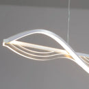 Ljojo Modern Fishing Line Chandelier LED Pendant Light Stylish Dining Room Fixture