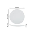 Ljojo Matte Stone Ceramic Plate Set for Molecular Cuisine and Desserts