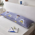 Ljojo Long Pillowcase Set for Double Couple, Winter-Warm Milk Fleece, Farai Fleece