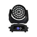 Ljojo™ LED Wash Zoom Moving Head Light with Linear Dimmer for Events