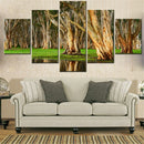 5-Piece Ljojo™ Forest Landscape Canvas Wall Art Set