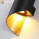 Ljojo LED Spiral Wall Light: Waterproof Outdoor Wall Lighting for Home, Store, and Balcony