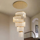 Ljojo Light Luxury Staircase Pendant Lights for Modern Home and Living Room