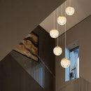 Ljojo LED Pendant Staircase Chandeliers for Living Room - Modern Indoor Hanging Light