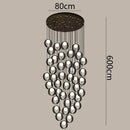 Ljojo LED Pendant Light for Modern Home Decor and Staircase Chandeliers