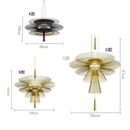LED Chandelier Pendant Light for Living Dining Room Decor Hanging Lamp by Ljojo
