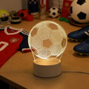 Glow-in-the-Dark Football Night Light - Sports-Themed Desk Lamp | Ljojo