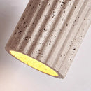 Art Deco Stone Pendant Lamp | Adjustable Wire Suspended Lighting by Ljojo