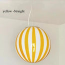 Ljojo Minimalist Glass Led Pendant Chandelier for Bedroom Kids Room Home Decor Lighting