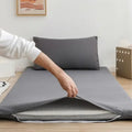 Ljojo 360° Zipper Mattress Protector Cover for Single/Double Beds - 90/150cm