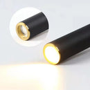LED Wall Lamp Rotatable Gold White Metal Warm Bedroom Living Room Lighting - Ljojo