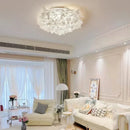 Nordic Cream Acrylic LED Pendant Lights Chandeliers for Master Bedroom by Ljojo