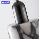 Ljojo Marble LED Pendant Lamp: Nordic Luxury Natural Stone Chandelier