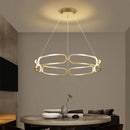 Ljojo Living Room Chandelier Light Luxury Nordic Style Lamp Creative Modern Simple Dining Room Lamp Bedroom Lamp