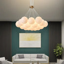 Ljojo 3D Printed Acrylic Bubble Ball Chandelier for Children'S Room and Dining Island