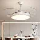 Smart Invisible Ceiling Fan Lamp Strong Wind Chandelier for Kitchen Living Room by Ljojo