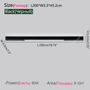 Ljojo Long Strip LED Ceiling Lamp for Modern Minimalist Living Room Lighting