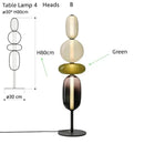 Italian Design Candy Floor Lamp Led Table Desk Light with Glass Shade by Ljojo