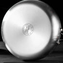 Ljojo 316 Stainless Steel Non-Stick Frying Pan Wok for Gas Stove Induction Pot