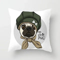 Cute Pug Bulldog Pillowcase for Living Room Decor - Ljojo Home Decor