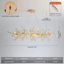 Ljojo Light Luxury Chandeliers: Living Room Crystal Lamp Elegant High-End Circular Dining Room Tea Room Bedroom Lamp