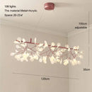 Nordic Rose Gold Firefly Chandelier Pendant Lamp for Living Room by Ljojo