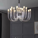Luxury Crystal Chandelier Nordic Style Modern Glass Pendant Light by Ljojo