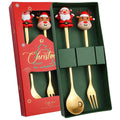 Ljojo 2-Piece Gold Cutlery Set in Gift Box