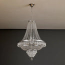 Ljojo Luxury Crystal Chandelier for Living Room High Ceiling Staircase European Style