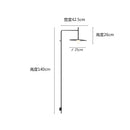 Modern Minimalist Black Swing Arm LED Wall Lamps for Home Decoration by Ljojo