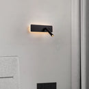 Black Nordic LED bedside wall lamp by Ljojo - Rotating wall lamp for bedroom, living room and study