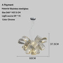 Nordic Modern Luxury Living Room Chandelier - Designer Art Restaurant Bedroom Bouquet - Ljojo