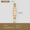 Nordic Luxury Crystal Wall Lamp Sconce Light for Living Room by Ljojo