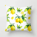 Lemon Pattern Summer Cushion Cover for Sofa Decor by Ljojo