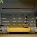 Ljojo Stylish Wood Hanging LED Pendant Light Chandelier for Living Room Decoration