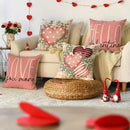 Ljojo Love Leaf Pattern Pillowcase: Sweet & Romantic Home Decor