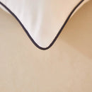 Ljojo Long White Pillow Core for Home Bed, Washable & Skin-friendly Neck Cushion