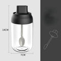 Ljojo 250ml Spice Jar with Moisture-proof Lid and Spoon