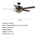 Modern Led Ceiling Fans - Retro Creative Wooden Fan by Ljojo