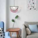 Ljojo Modern Tassel Wall Sconce Light Glass Ball Pendant Home Decor Lighting Fixtured