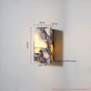 Ljojo Marble LED Wall Lamps - Nordic Minimalism for Bedroom, Bathroom, Living Room