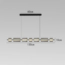 Ljojo Minimalist Copper Pendant Lights with Glass Geometric Design
