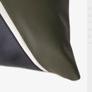 Ljojo Light Luxury Sofa Pillow Set - Orange Green Gray Triangle Splicing