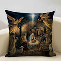 Jesus Decor Pillow Cover 45x45cm Home Sofa Art Decor Gift Ljojo