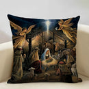 Jesus Decor Pillow Cover 45x45cm Home Sofa Art Decor Gift Ljojo