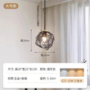 Ljojo Ice Cube Chandelier Glass Pendant Lamp Modern Dining Room Hanging Light
