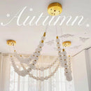Ljojo LED Pendant Chandeliers for Modern Living and Dining Room Lighting