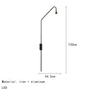 Ljojo Minimalist Aluminium Rotatable Wall Light Modern Sconce Indoor Lighting