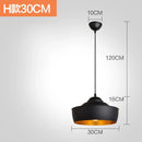 Industrial Black Ceiling Pendant Lamp E27 for Restaurant Dining | Ljojo